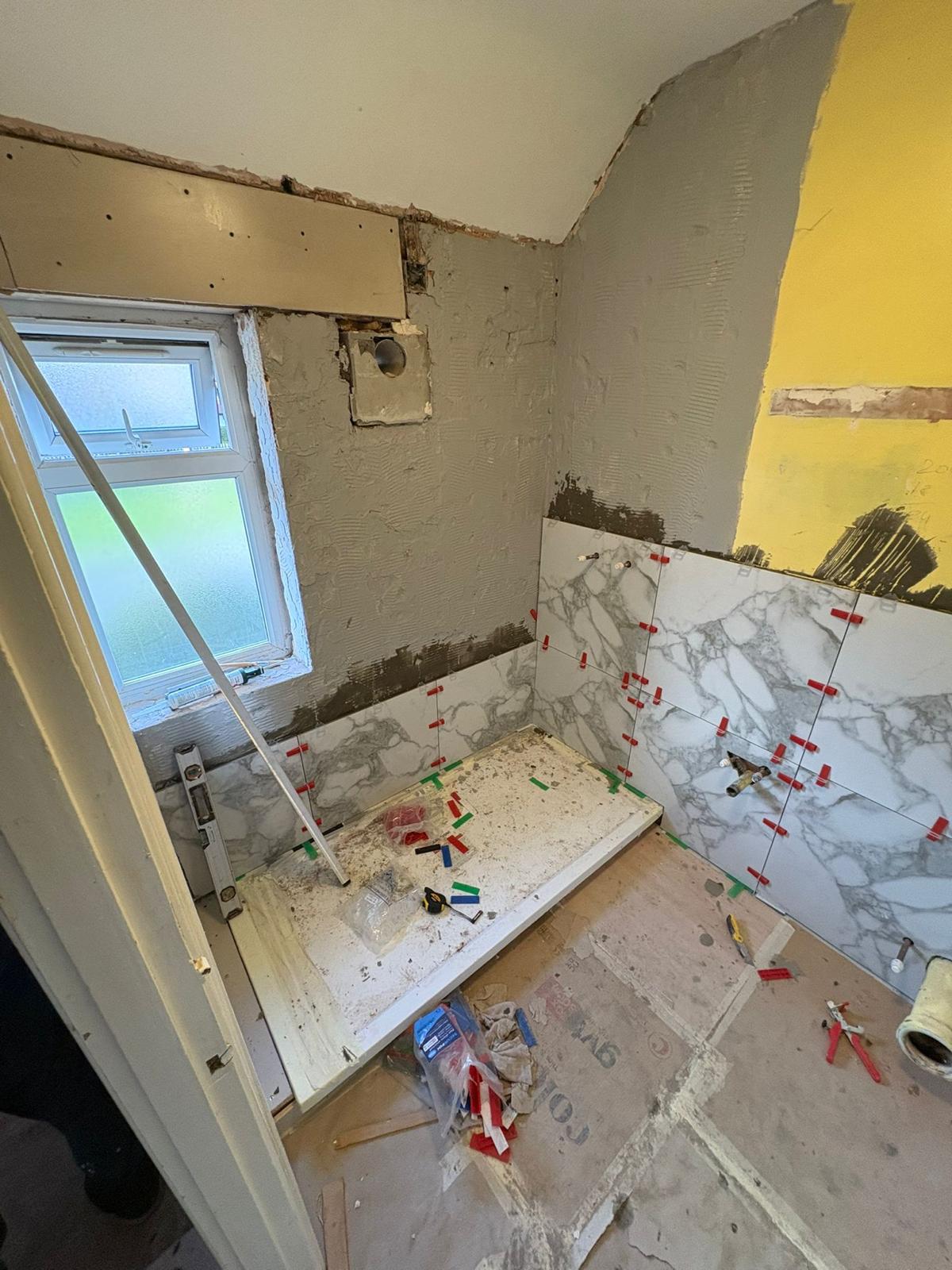 Bathroom tiling in Manchester